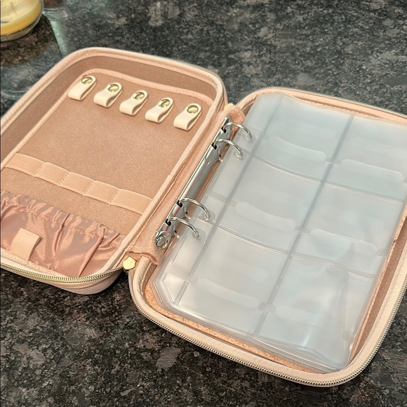 ProCase Blush Jewelry Organizer Zippered Binder Hard Outer Case NWOT - Picture 9 of 16